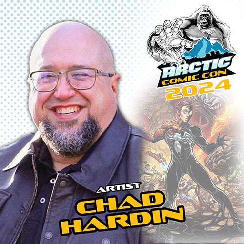 Chad Hardin, Comic Book Artist, Marvel, DC Arctic Comic Con, Anchorage, Alaska
