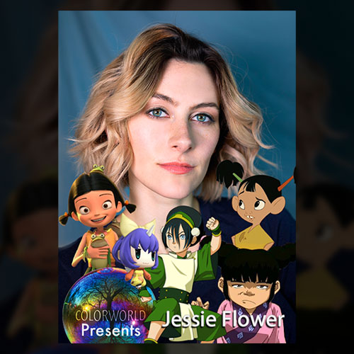 Jessie Flower, Voice Actor, Arctic Comic Con, Anchorage, Alaska
