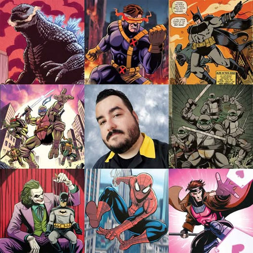 Artist, Andrew Thomas, Arctic Comic Con, Anchorage, Alaska, Cosplayers, Celebrities, Artists, Gaming, Comic Books, Anime, Venders