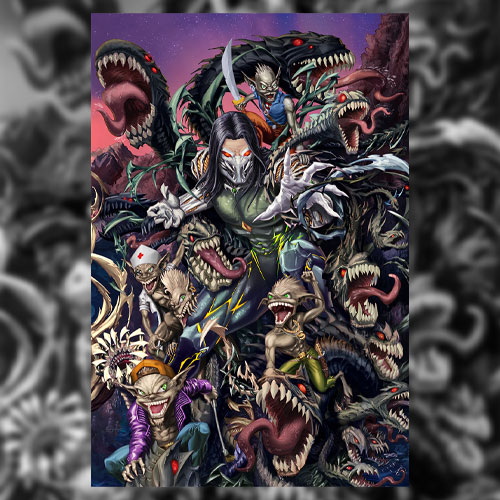 Comic Artist, Chris Ehnot, Arctic Comic Con, Anchorage, Alaska, Cosplayers, Celebrities, Artists, Gaming, Comic Books, Anime, Venders